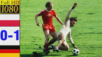 Poland 0-1 Germany world cup 1974 | Full highlight | 1080p HD