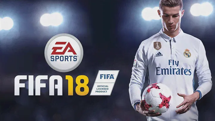 FIFA18 PS3 первое включение. матч Реал - Барселона.