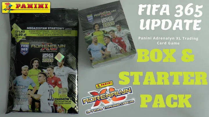 🔥🔥🔥 UK PREMIERE!  ⚽ STARTER PACK & BOX ⚽ Panini Adrenalyn XL FIFA 365 UPDATE EDITION (2019) Cards