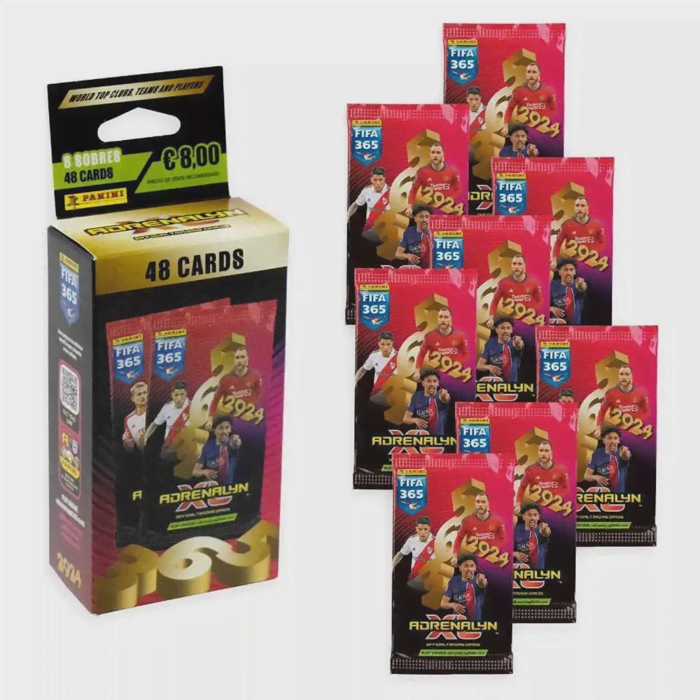 Panini Adrenalyn FIFA 365 2024 коллекционные карточки 8 Единицы-0