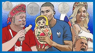 FIFA World Cup 2018 Russia Complete Coin Set and Banknote