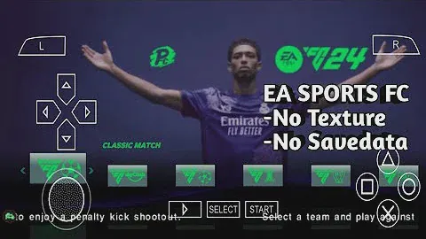 Finally-EA Sports FC 24 PSP English Version - No Texture No Savedata