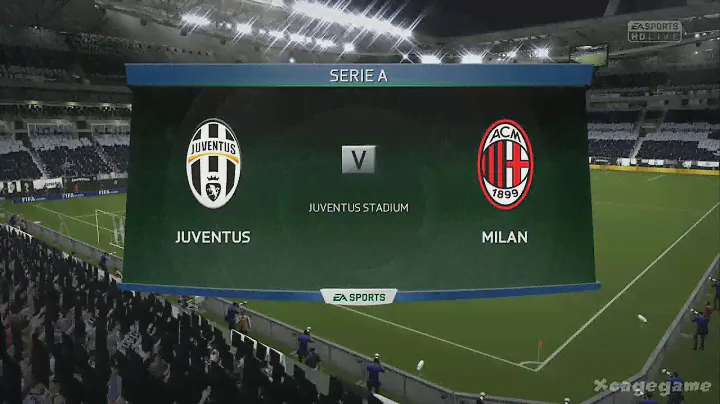 FIFA 15 - Gameplay - Juventus Turin VS AC Milan  - Xbox One - Full Game  [ HD ]