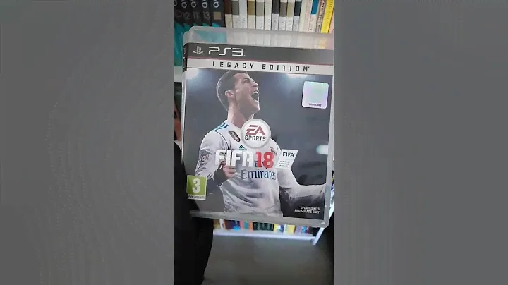 FIFA 18 LEGACY EDITION!!! Playstation 3 Rare Video Game! 🎮