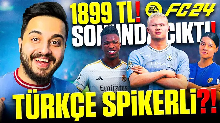 1.899TL'YE YENİ FİFA 2024 ALDIM! DÜNYANIN EN İYİ FUTBOL SİMÜLASYONU! YENİ TAKIMIMIZI OLUŞTURDUK FC24