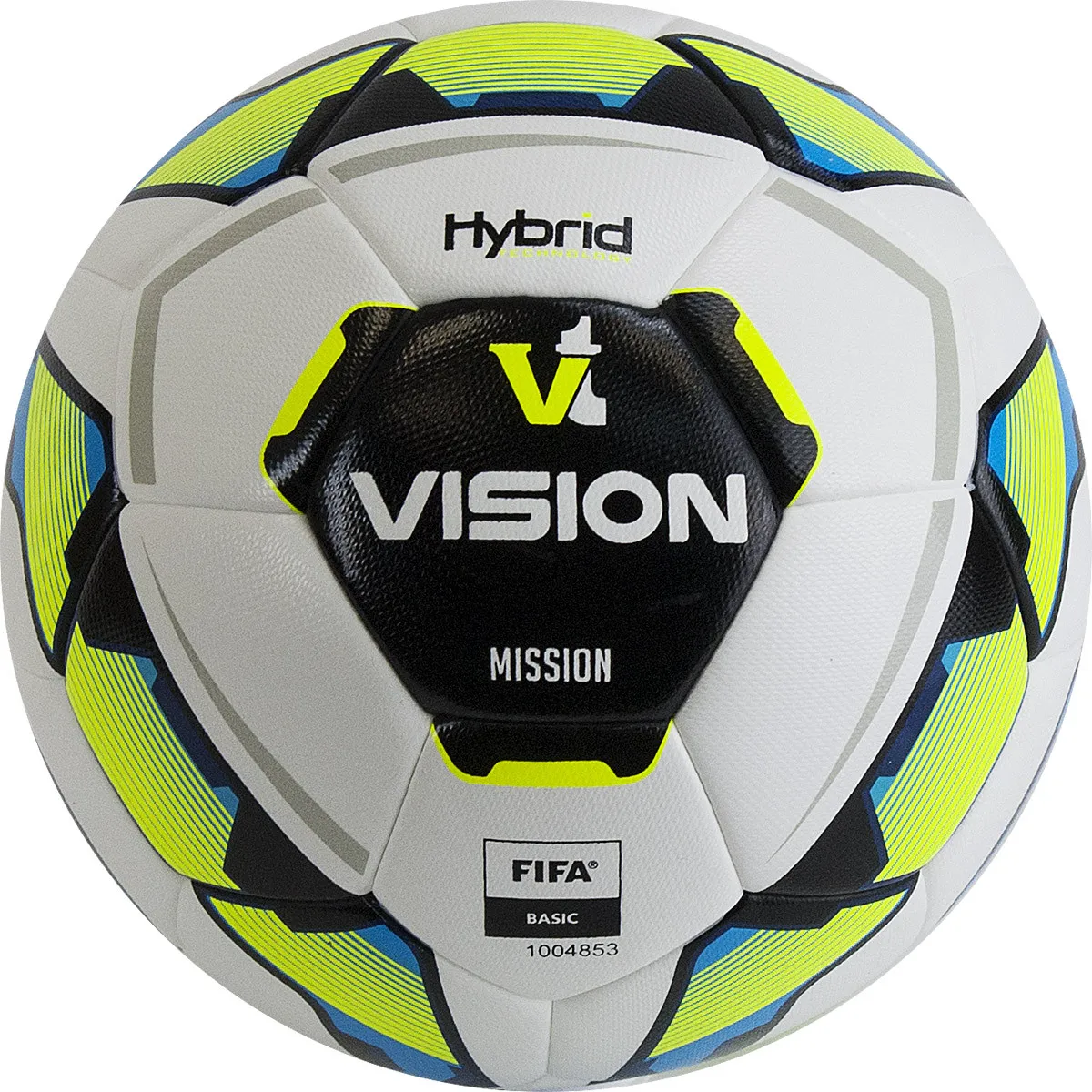 Мяч футбольный TORRES VISION Mission FIFA Basic матчевый, размер 4