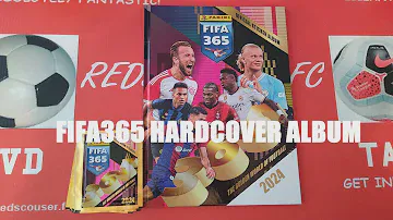 PANINI FIFA365 STICKERS 2024 ***HARDCOVER ALBUM & 10 PACKS***