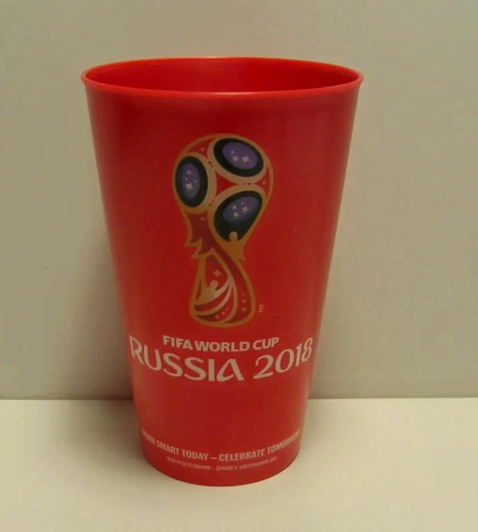 FIFA - WORLD CUP - RUSSIA 2018 - ПИВНОЙ БОКАЛ =Bud= В КОЛЛЕКЦИЮ-0