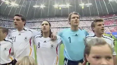 Germany National Anthem 2006 Open Match