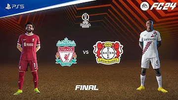FC 24 - Liverpool vs Leverkusen | UEFA Europa League Final | PS5™ [4K60]