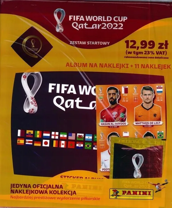 АЛЬБОМ НАКЛЕЙКОВ PANINI «Чемпионат мира по футболу FIFA 2022» в Катаре