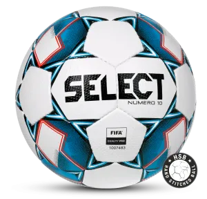 SELECT NUMERO 10 FIFA, мяч ф/б ((200) бел/син/крас, 5)-0