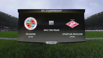 FIFA и FC на PS5 Ридинг - Спартак 45 тур Чемпионшип чемпионат Англии по футболу 19-20 FIFA 18 PS4
