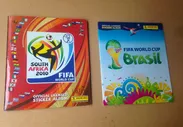 PANINI. 2 альбома. Полный альбом FIFA WORLD CUP - 2010 и почти пустой FIFA-2014.