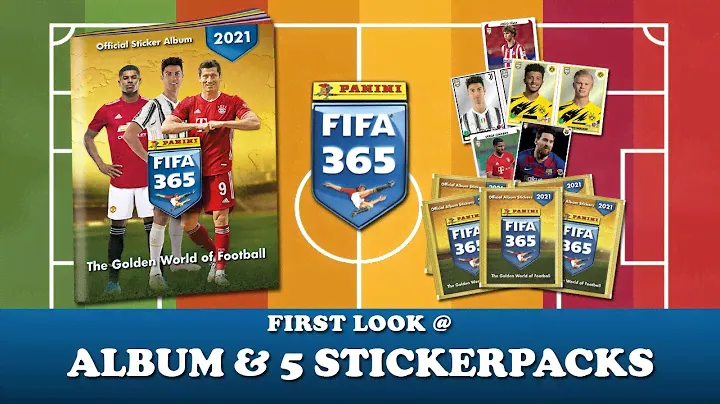 PANINI FIFA 365 2021 Sticker - ALBUM Vorstellung & 5 STICKERPACKS