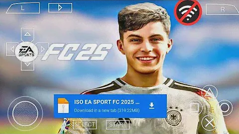 FIFA 2025 PPSSPP Android Offline 4K Camera | EA FC 25 PPSSPP HD Graphics Updated Transfer 2024/25