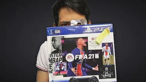 Fifa21 + dualshock 4 (Not so UNBOXING)