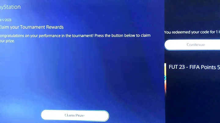 Claiming My Tournament Rewards 1k FIFA Points Its Here!!
