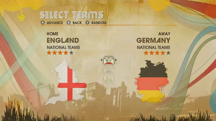 FIFA Street 3 - England vs Germany (Deutschland) - Gameplay XBOX 360 HD [Xenia]