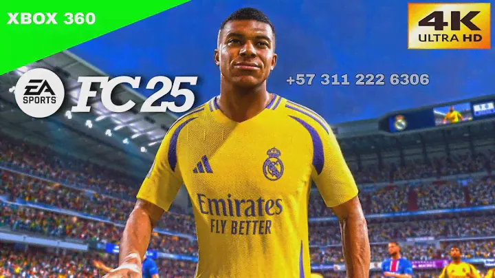 trailer Fc 25 Xbox 360 rgh incluidos Kits
