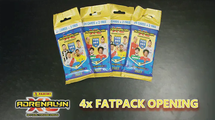Panini FIFA 365 AdrenalynXL 2023 4x Fat Pack OPENING!!!!!!