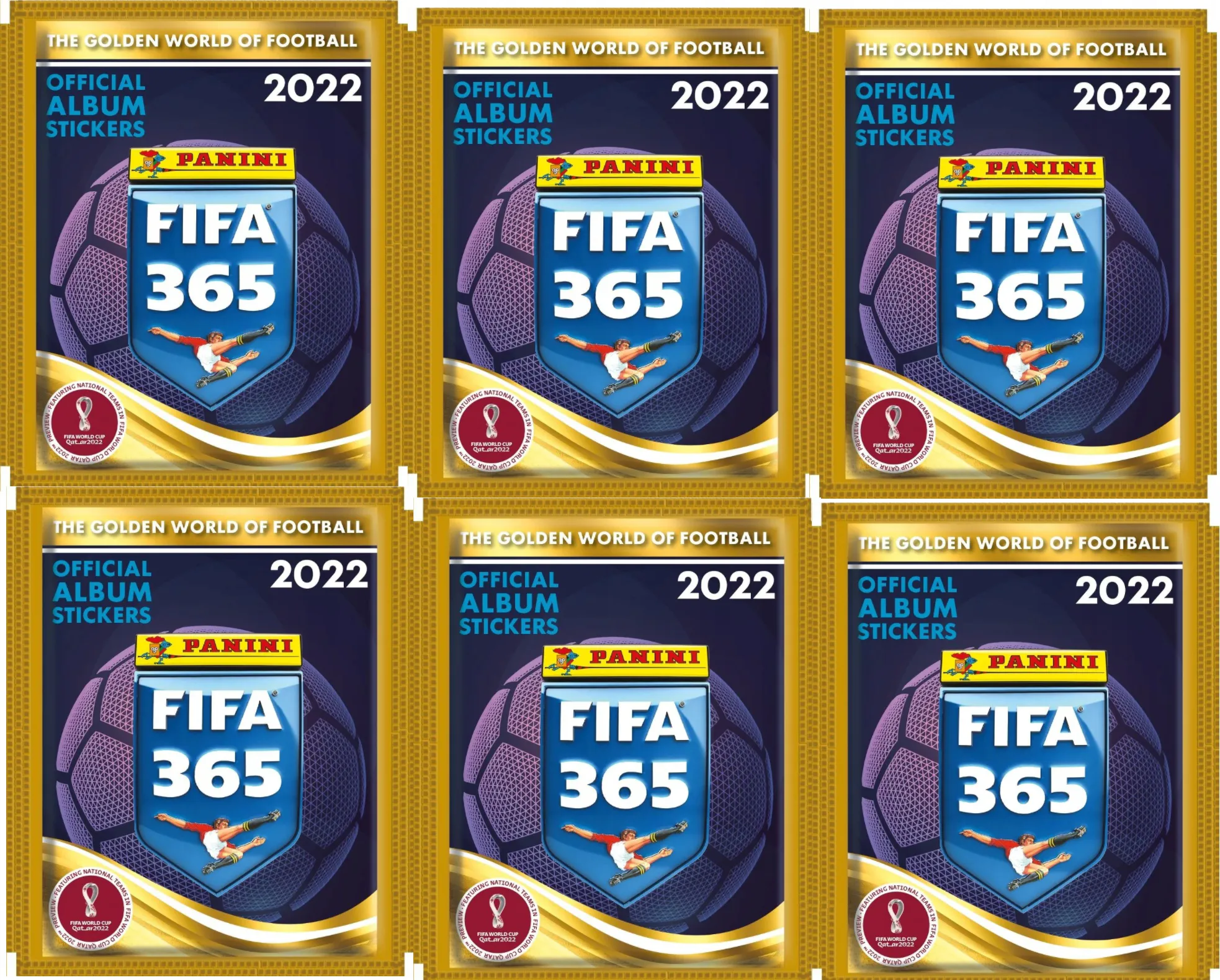 FIFA 365 2022 - NAKLEJKI saszetki - 10 szt-0