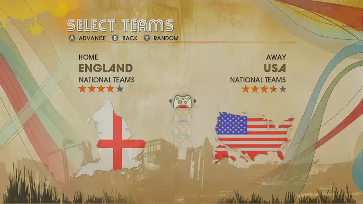 FIFA Street 3 - England vs USA (United States) - Gameplay XBOX 360 HD [Xenia]