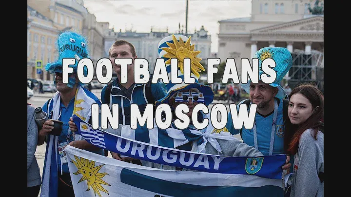 2018 FIFA World Cup Russia. Football fans in Moscow