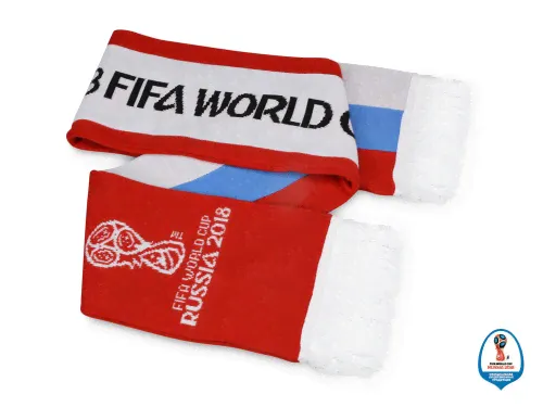 Шарф Россия вязаный 2018 FIFA World Cup Russia™-3