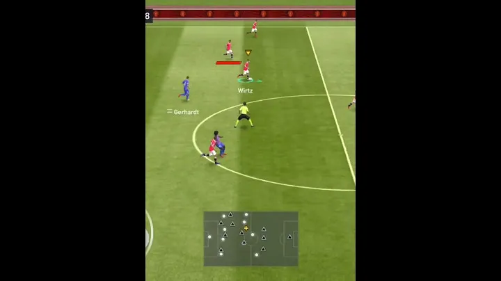 Manchester United Attacking 😱 #fifa #ronaldo #fifamobile