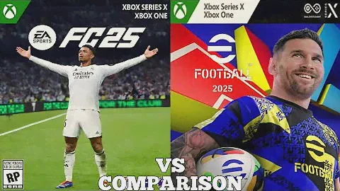 EA FC 25 Vs eFootball 2025 Xbox One