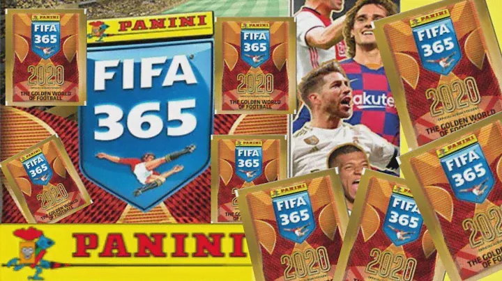 FIFA 365 2020 БЛОК НАКЛЕЕК - распаковка