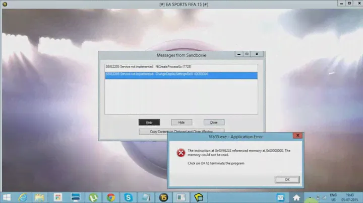 how to install fifa15 on pc and fix all the launching errors and sandboxie errors