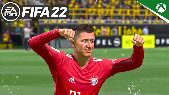 FIFA 22 Xbox One S | Dortmund vs Bayern (Gameplay)