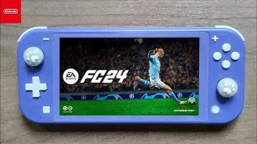 EA Sports FC 24 Nintendo Switch Lite UEFA EURO Gameplay