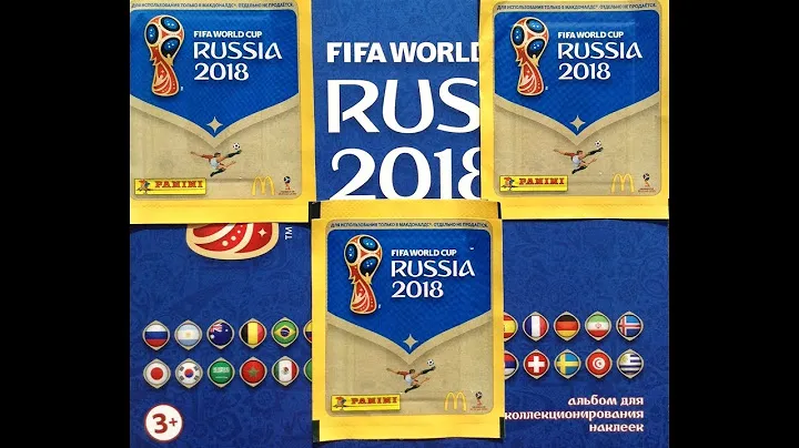 Наклейки PANINI FIFA - 2018: обзор альбома