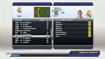 Схема игры за Real Madrid в FIFA 13