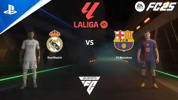 FC 25 PS4 - Real Madrid vs FC Barcelona | LaLiga EA SPORTS 24/25
