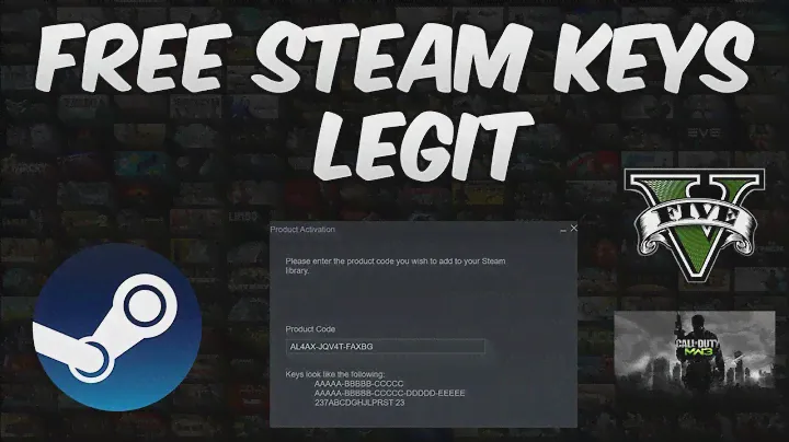 How to Get Free Steam Keys in 2023 - Secret Method