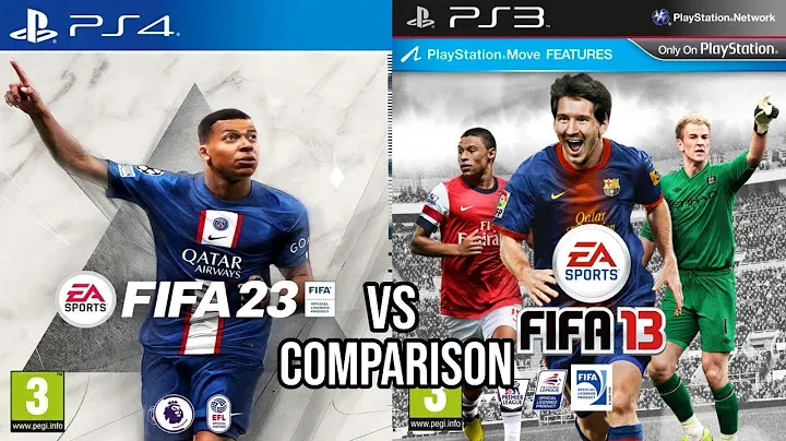 FIFA 23 PS4 Vs FIFA 13 PS3
