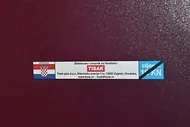2022 FIFA WORLD CUP QATAR OFFICIAL SOFT COVER EMPTY ALBUM CROATIA VERSION PANINI