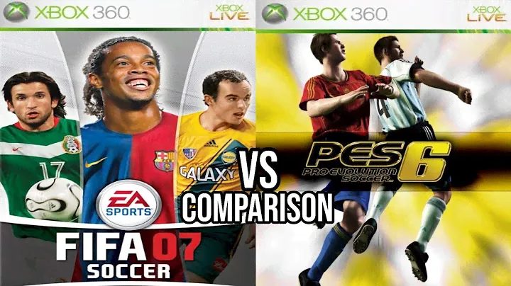FIFA 07 Vs PES 6 Xbox 360