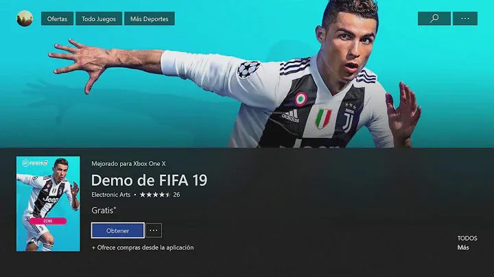 COMO DESCARGAR FIFA 19 EN X BOX ONE ( DEMO )