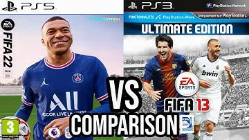 FIFA 22 PS5 Vs FIFA 13 PS3