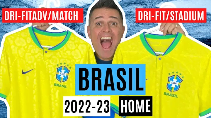 🇧🇷 2022 WORLD CUP - NIKE 2022-23 Brasil Dri-FitADV Home Jersey Review - MATCH VS STADIUM VERSION