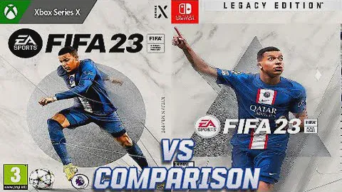 FIFA 23 Xbox Series XS Vs Nintendo Switch