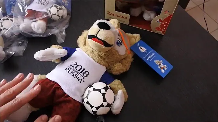 Мягкие талисманы FIFA 2018