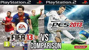 FIFA 13 Vs PES 2013 PS2