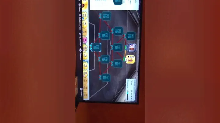 Состав в FIFA16 на PS3