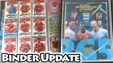 ADRENALYN XL 2023 FIFA 365 Binder Update | Invincible Card & Ultra Rare Cards! | Limited Editions
